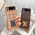 כיסוי עור יוקרתי ואיכותי לגלקסי זי - Burberry X Louis Vuitton